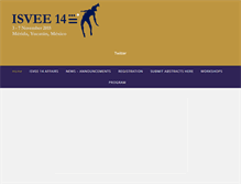 Tablet Screenshot of isvee2015.org